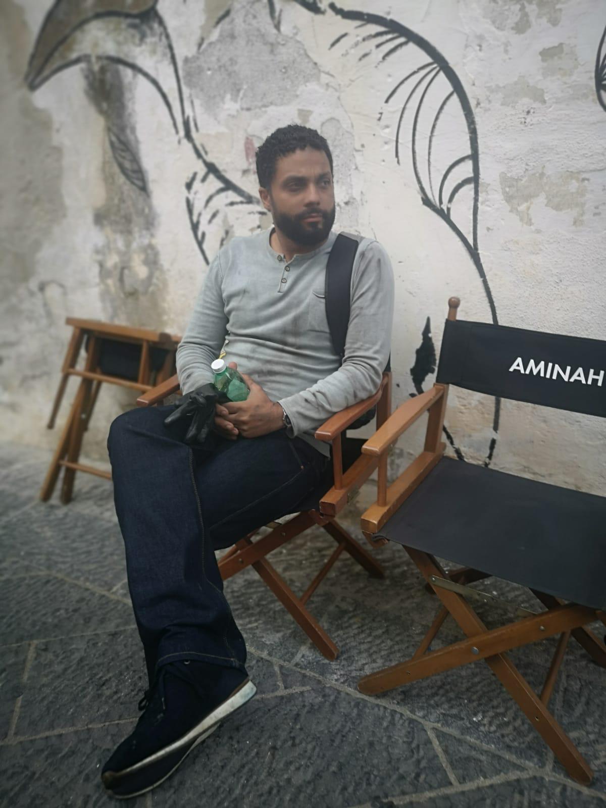 Miguel sul set di The Equalizer 3